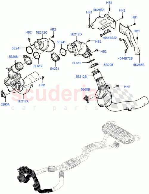 Part Diagram for Land Rover LR152467