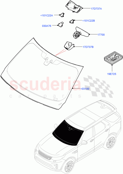 Part Diagram for Land Rover LR098985