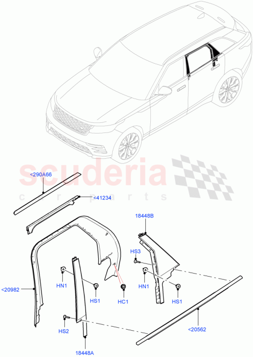 Part Diagram for Land Rover LR160375