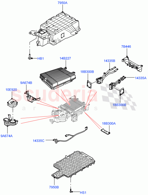 Part Diagram for Land Rover LR148937