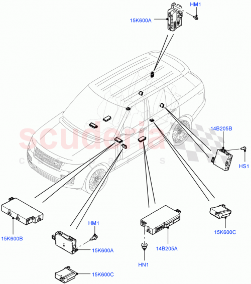 Part Diagram for Land Rover LR067325