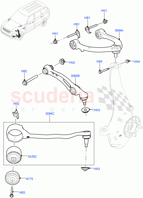 Part Diagram for Land Rover LR044845