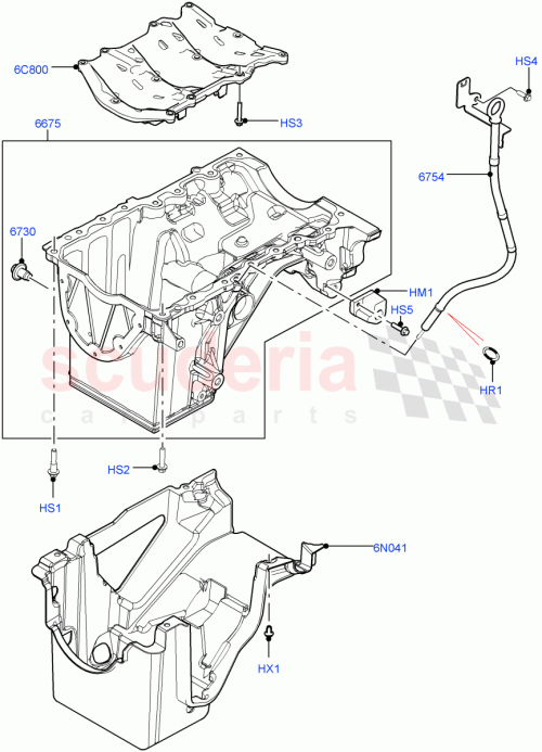 Part Diagram for Land Rover LR112110