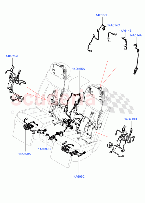 Part Diagram for Land Rover LR158885