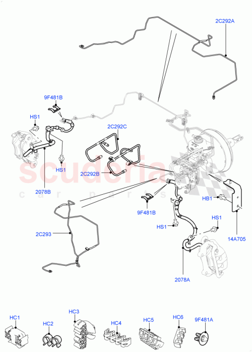 Part Diagram for Land Rover LR013747