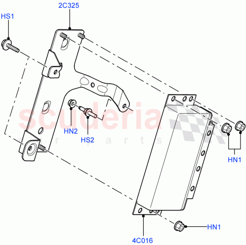 Part Diagram for Land Rover LR020123