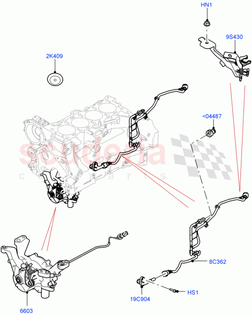 Part Diagram for Land Rover LR137621