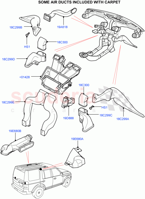 Part Diagram for Land Rover LR016907