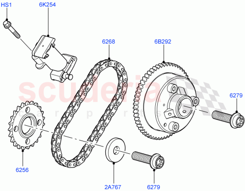 Part Diagram for Land Rover 4536849