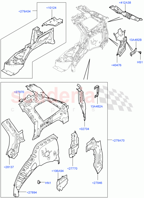 Part Diagram for Land Rover LR044189