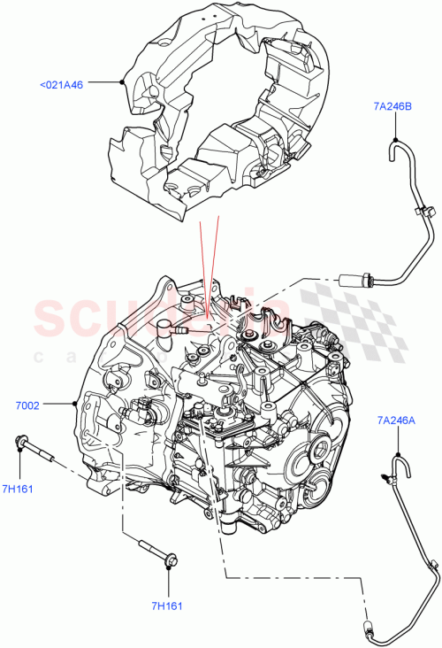 Part Diagram for Land Rover LR113623