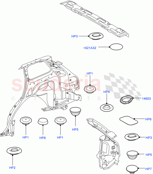 Part Diagram for Land Rover LR031392