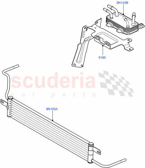 Part Diagram for Land Rover WJU500122