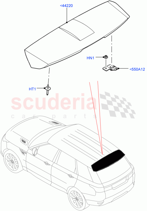 Part Diagram for Land Rover LR117247