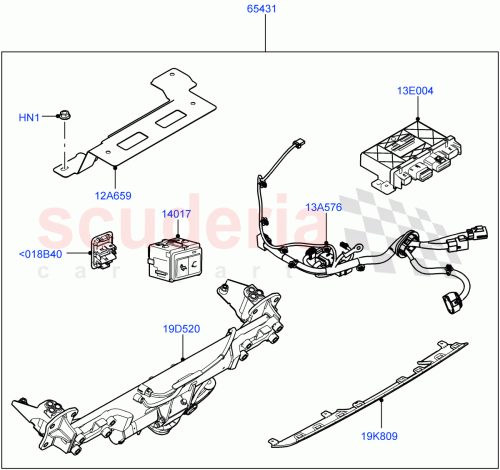 Part Diagram for Land Rover LR153311