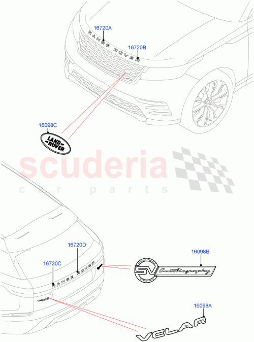 Part Diagram for Land Rover LR124801