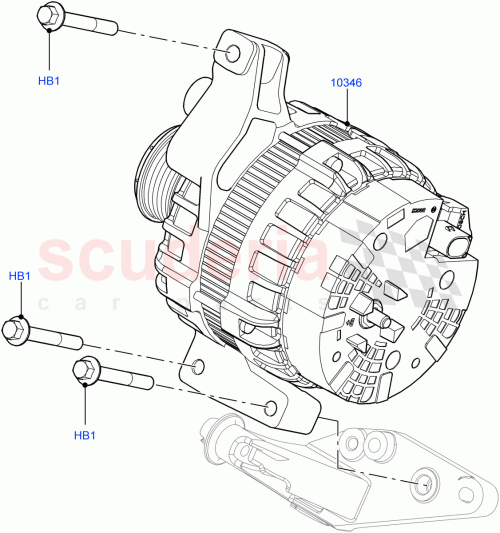 Part Diagram for Land Rover LR089421