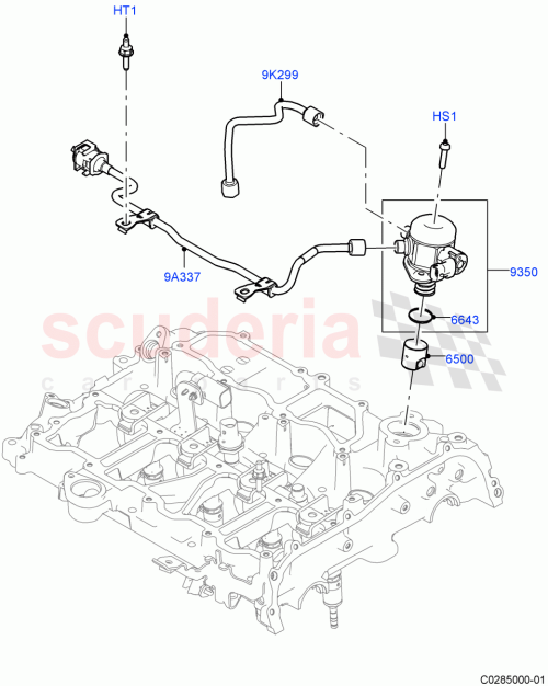 Part Diagram for Land Rover LR110781