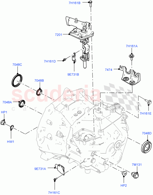 Part Diagram for Land Rover LR113567