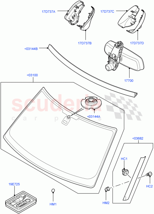 Part Diagram for Land Rover DCB500162PNP
