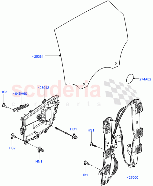 Part Diagram for Land Rover LR093206