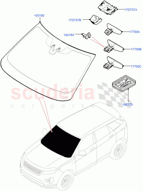 Part Diagram for Land Rover LR156369