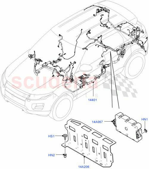 Part Diagram for Land Rover LR093707