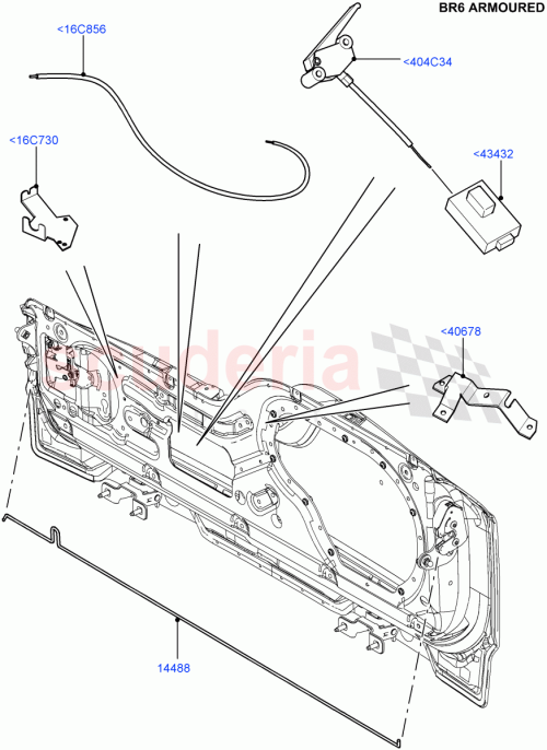 Part Diagram for Land Rover LR012583