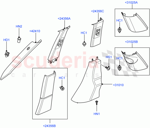 Part Diagram for Land Rover EMN000060NUG