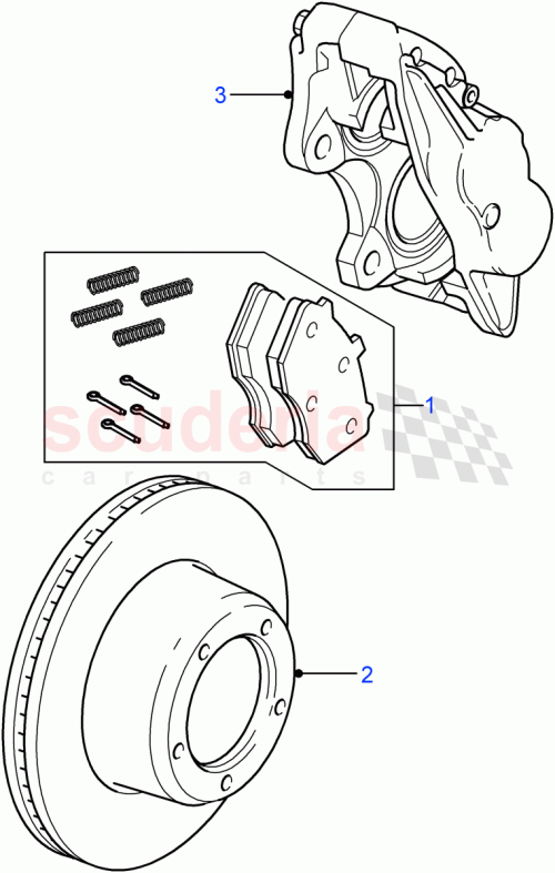 Part Diagram for Land Rover LR134469