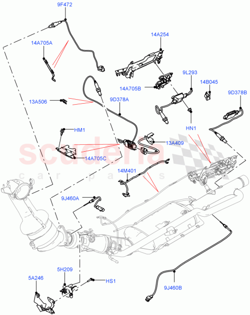 Part Diagram for Land Rover LR116266