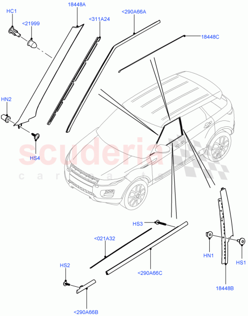 Part Diagram for Land Rover LR050766