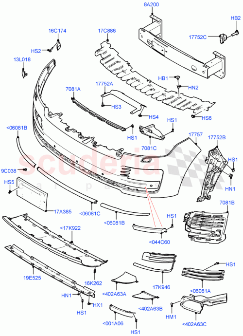 Part Diagram for Land Rover LR098383