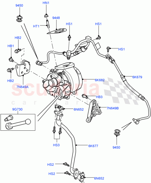 Part Diagram for Land Rover LR021043
