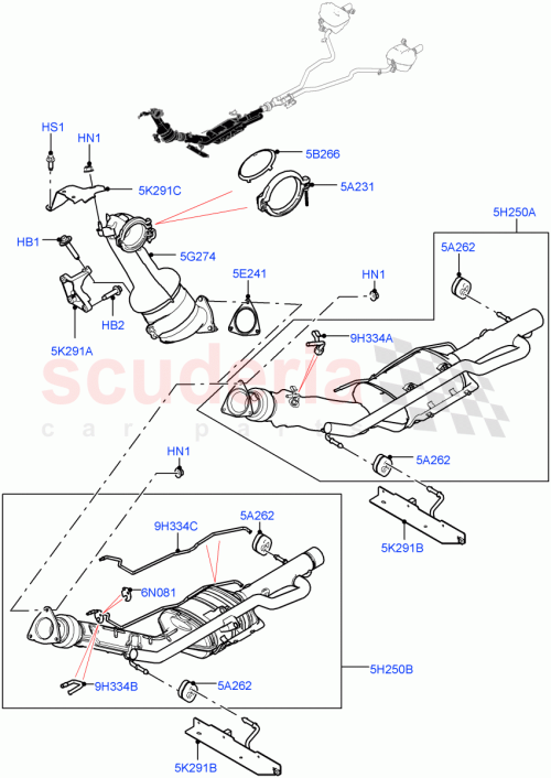 Part Diagram for Land Rover LR092773