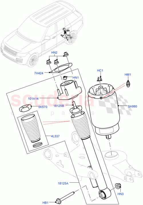 Part Diagram for Land Rover LR105978