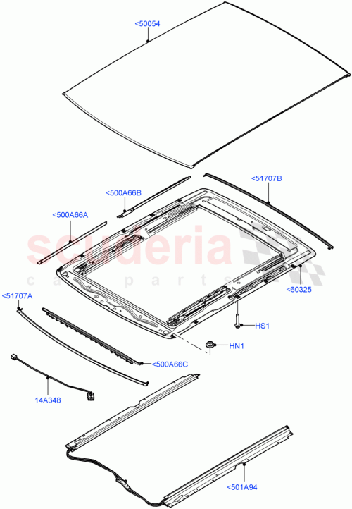 Part Diagram for Land Rover LR098194