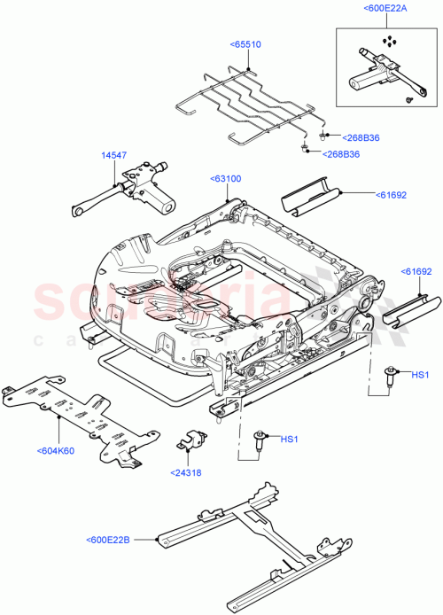 Part Diagram for Land Rover LR097264