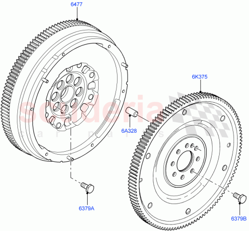 Part Diagram for Land Rover LR022073