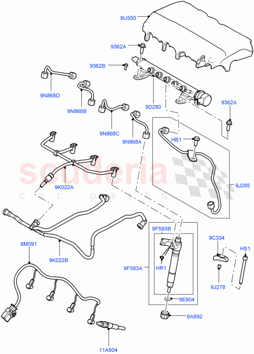Part Diagram for Land Rover LR056367