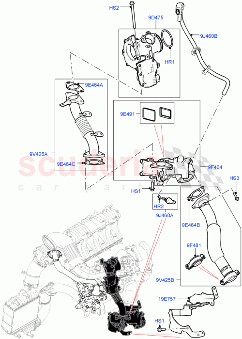 Part Diagram for Land Rover LR083962