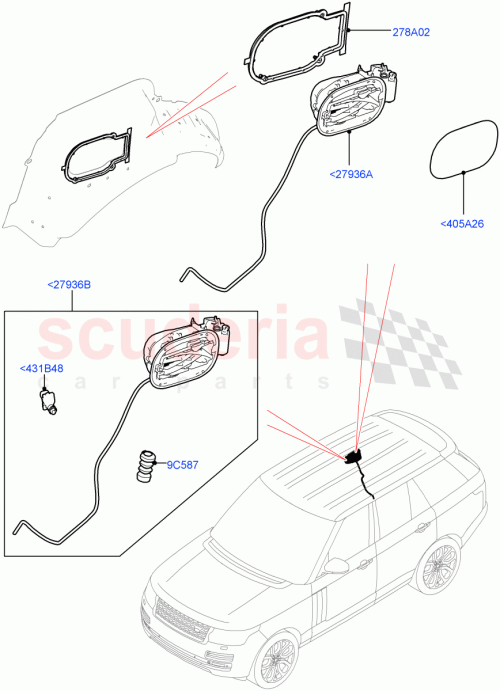 Part Diagram for Land Rover LR162751