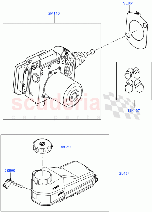 Part Diagram for Land Rover LR135944