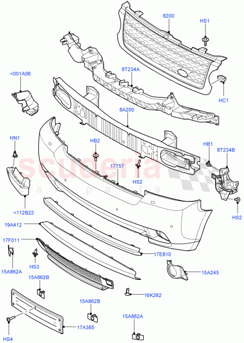 Part Diagram for Land Rover LR016853