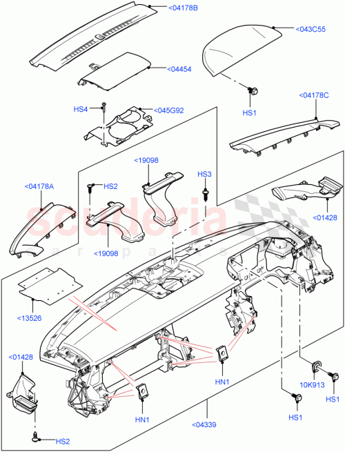 Part Diagram for Land Rover LR118788