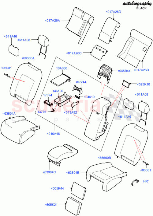 Part Diagram for Land Rover LR111243