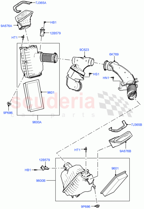 Part Diagram for Land Rover LR152089