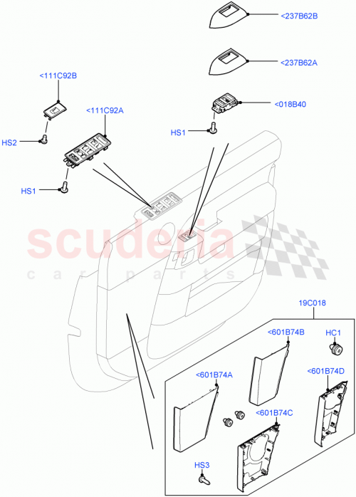 Part Diagram for Land Rover LR095051