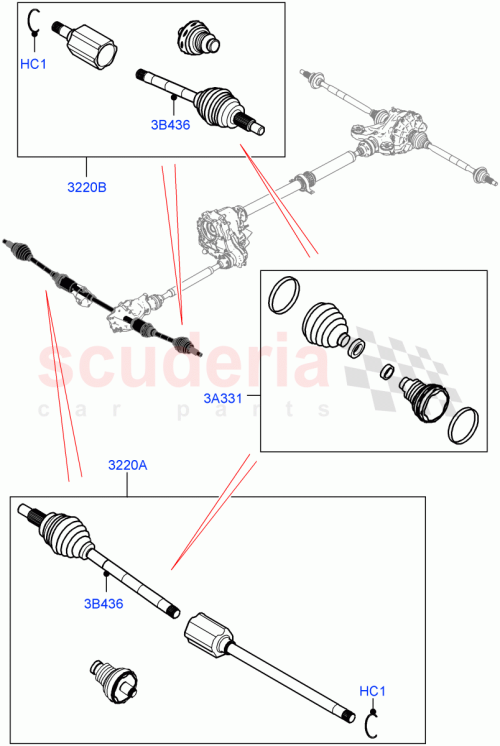 Part Diagram for Land Rover LR092740
