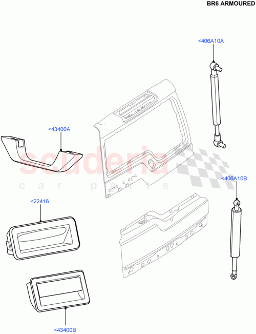 Part Diagram for Land Rover LR012270